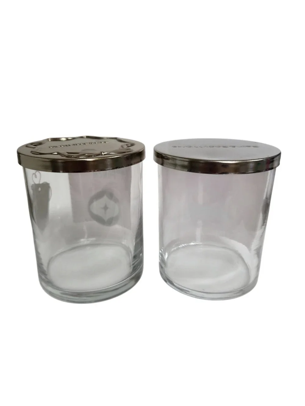 2 EMPTY Bath & Body Works Single Wick Candle Jars